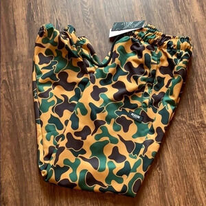 Reason Camo Drawstring Jogger Pants New